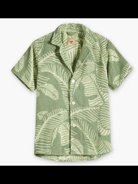 OAS Banana Leaf Cuba Terry Shirt